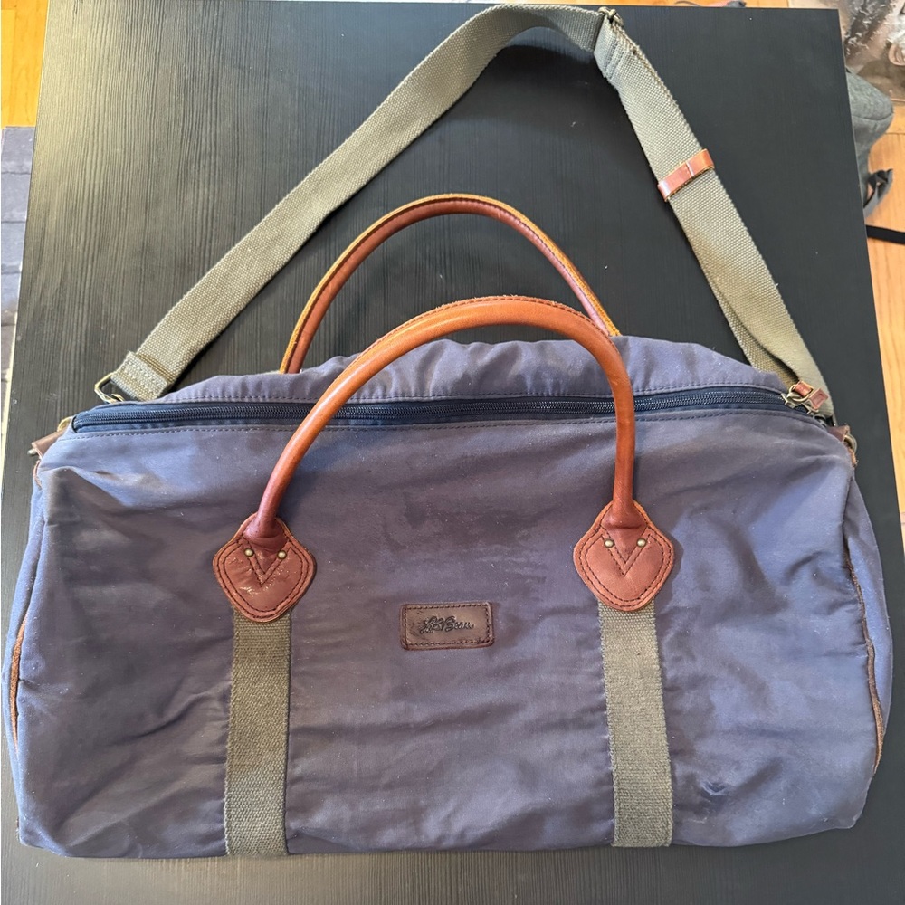L.L. Bean - Heritage Waxed Duffle - Navy
